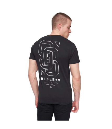 T-shirt ninesix homme noir Henleys