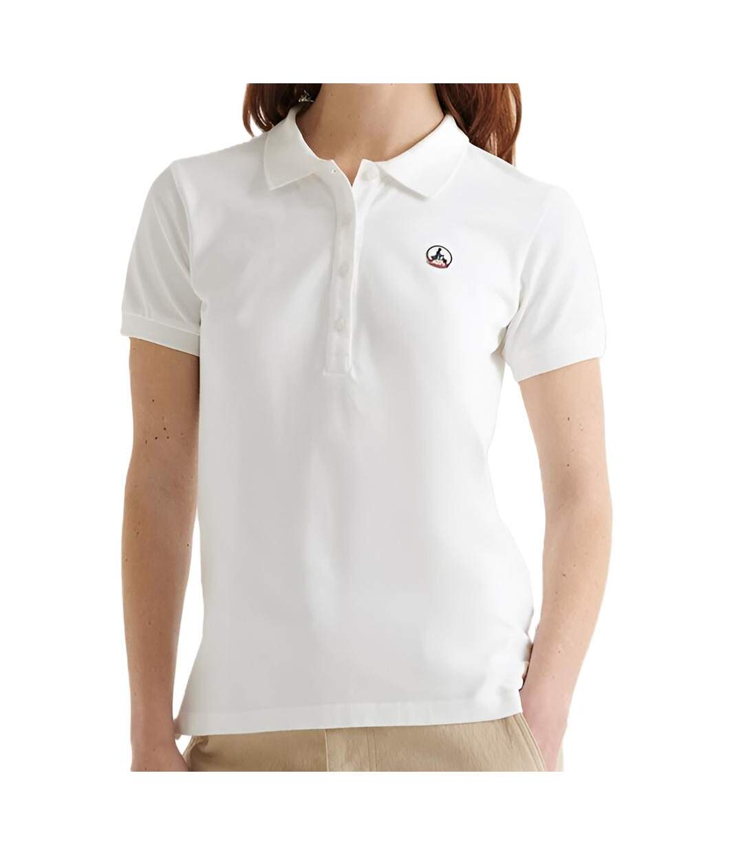 Polo Blanc Femme Jott Franca - S-1