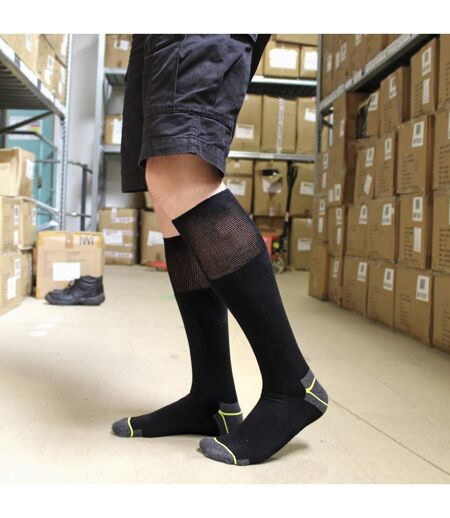 24 Pairs Mens Durable Knee High Work Socks