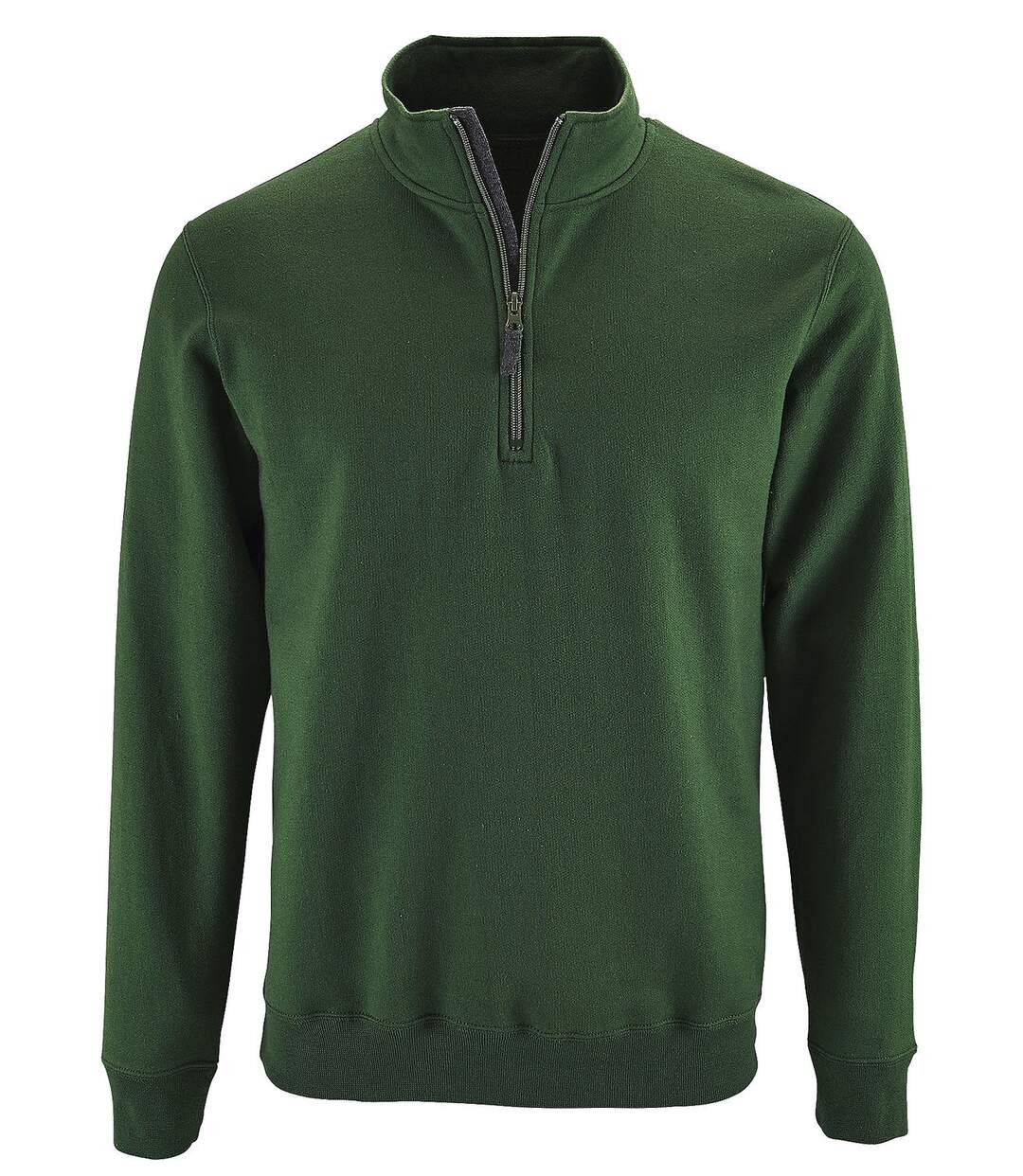 Sweat-shirt col camionneur - 02088 - vert