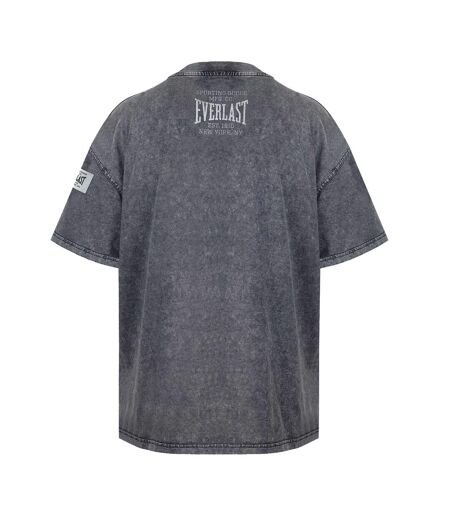 T-shirt Motif/style Logo Nyc Homme Gris Délavé Everlast