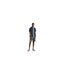 Mens Cotton Blend Shirt Navy Farah-1