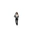 Womens/ladies Borg Trim Relaxed Fit Jacket Black Jack Wills-1