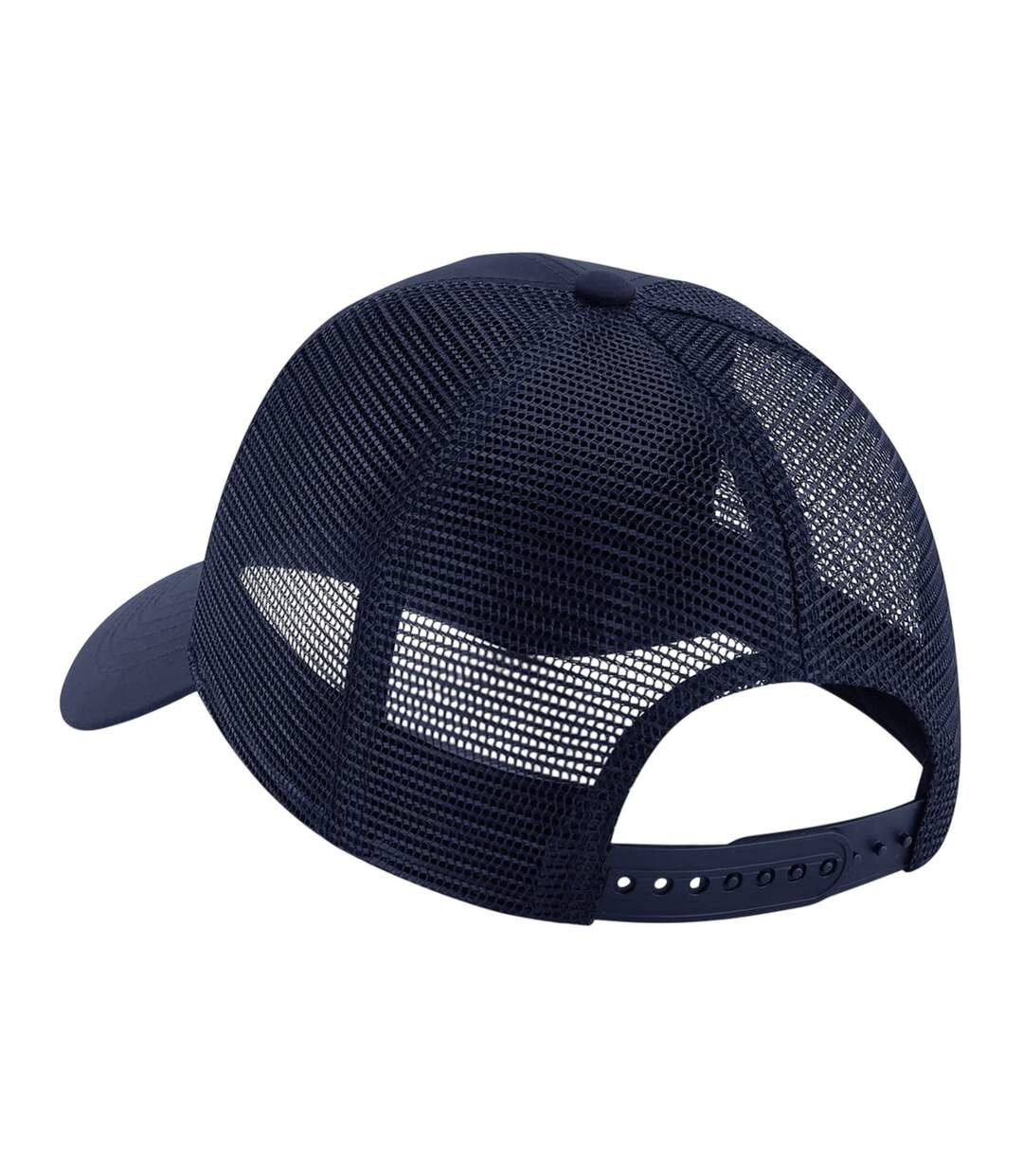 Casquette Trucker Urbanwear Bleu Marine Français Beechfield-2