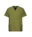 Unisex Adult Work Tunic Olive Exner-1