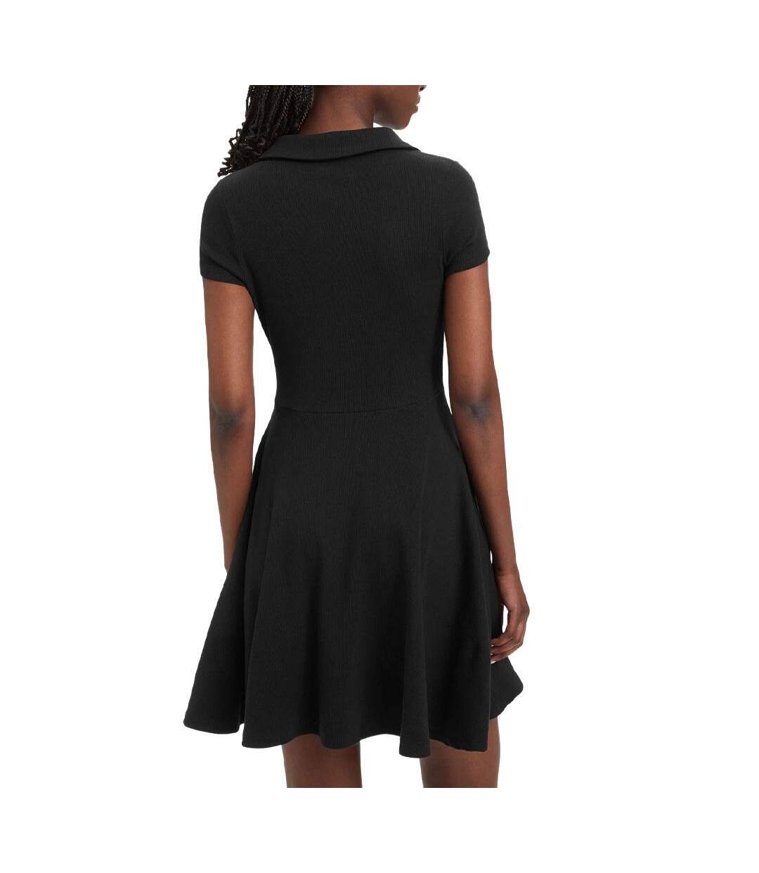 Robe noire femme tommy hilfiger min-2