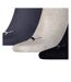 Pack Of 3  Unisex Adult Invisible Socks  Navy Light Grey Black Puma-2