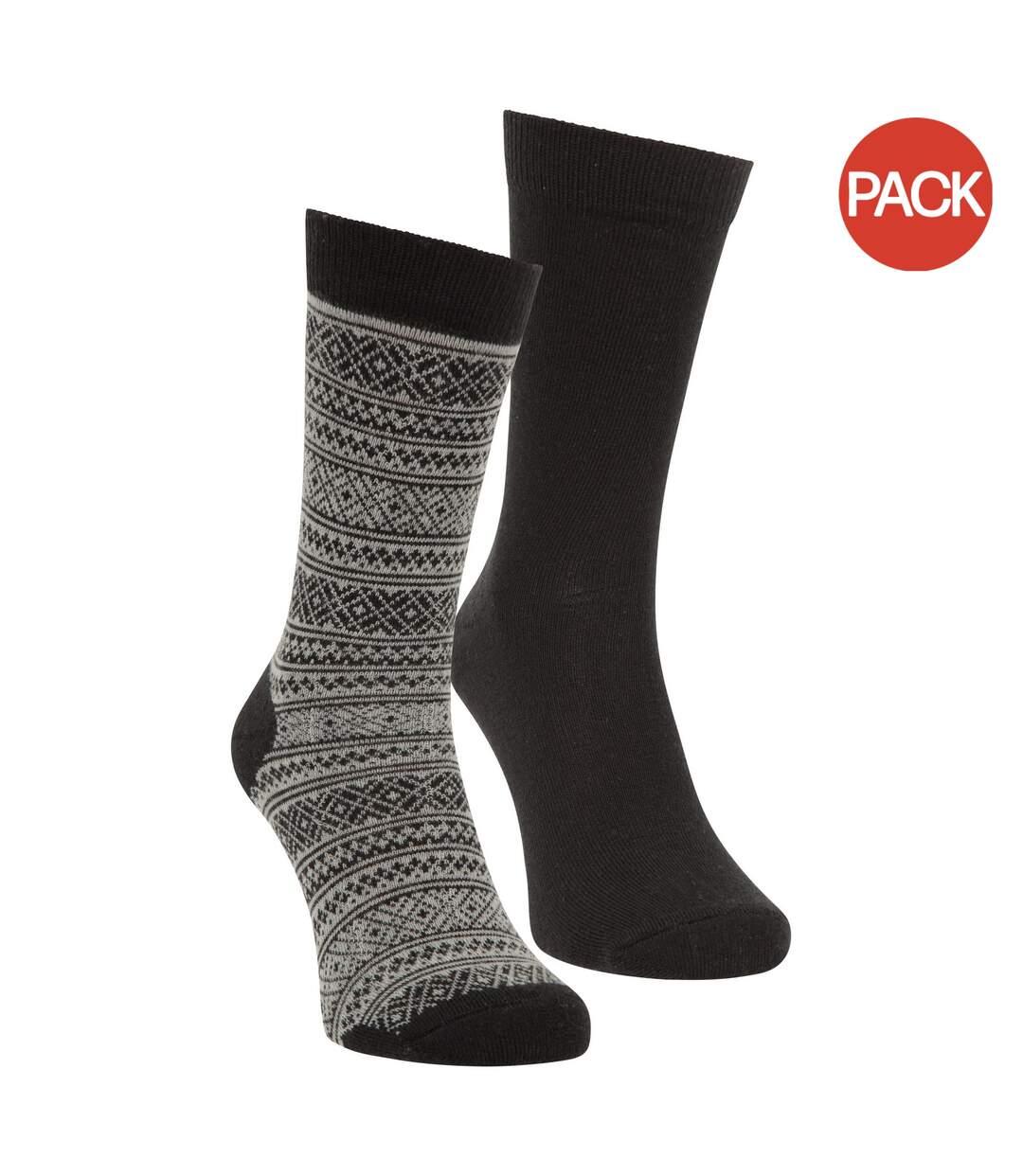 Chaussettes adulte gris Mountain Warehouse-1