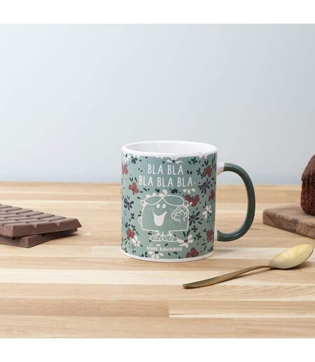 Mug MONSIEUR MADAME 30 cl florale