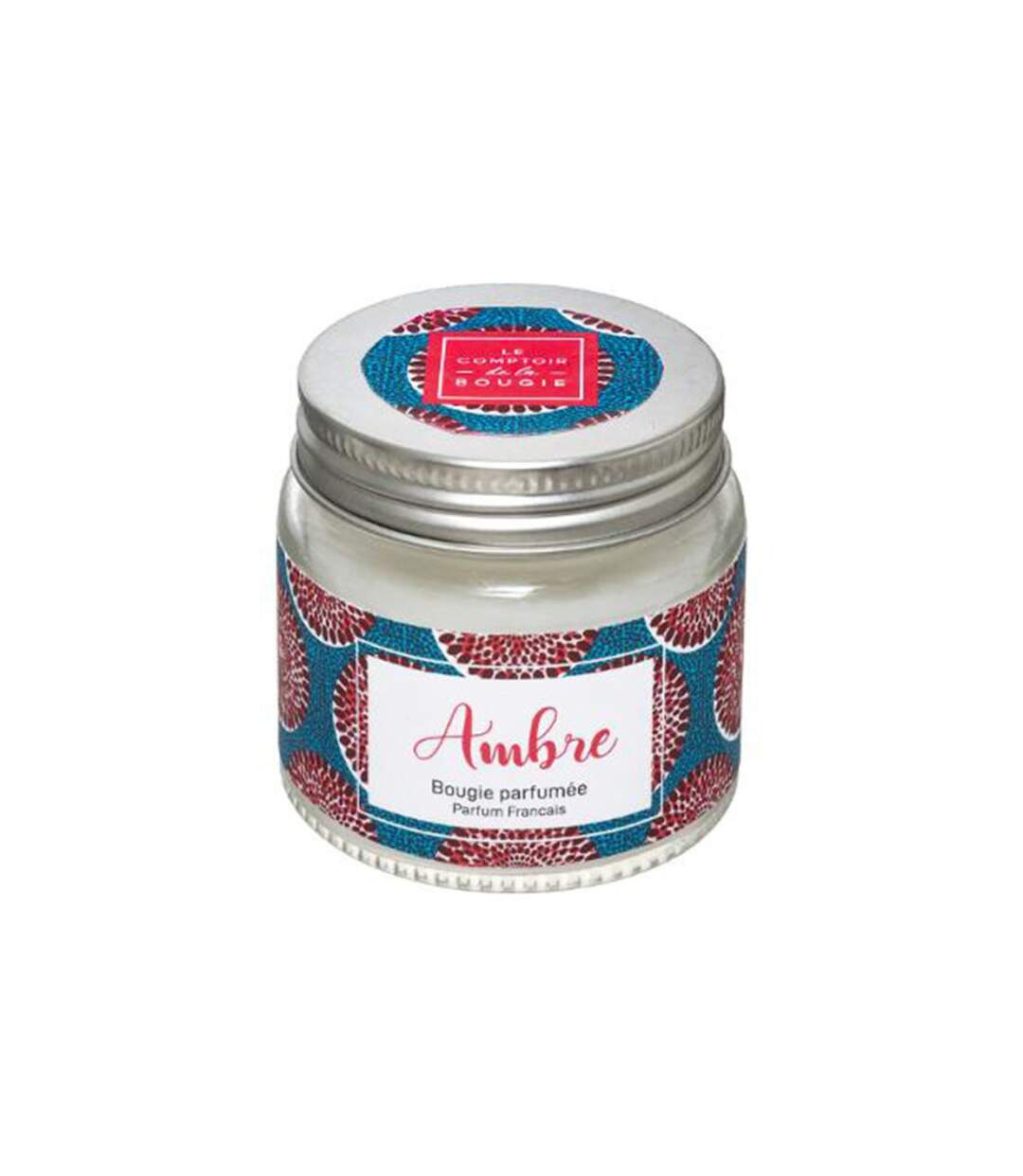 Bougie Parfumée en Verre Bocal 65g Ambre-1