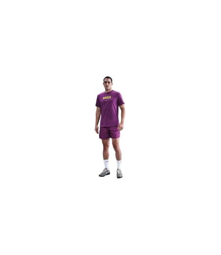 Mens Fc Barcelona T-shirt Purple Nike