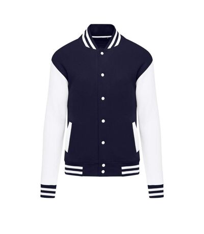 Blouson D'université Adulte Bleu Marine Blanc Neige SG Originals