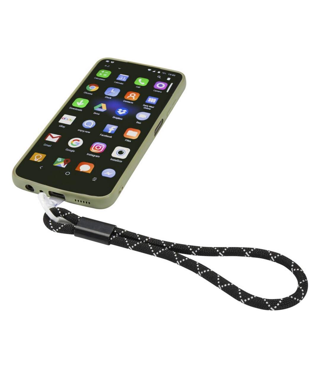 Bracelet Motif/style Téléphone Arich Taille Unique Noir Floso-2