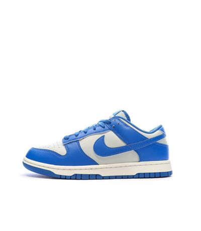 Baskets bleu/vert pale homme nike dunk low retro