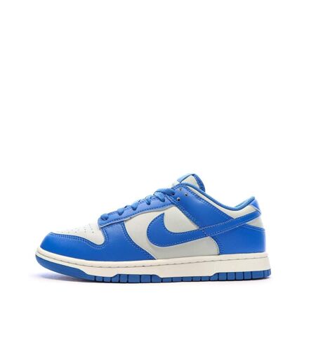 Baskets bleu/vert pale homme nike dunk low retro