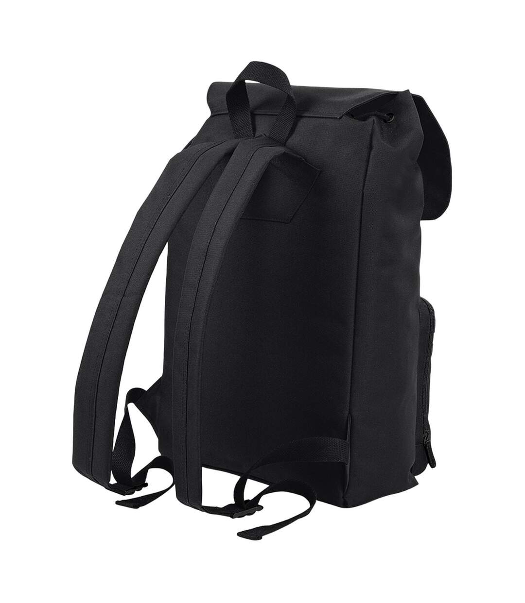 Vintage Laptop Backpack One Size Black Black Bagbase-2