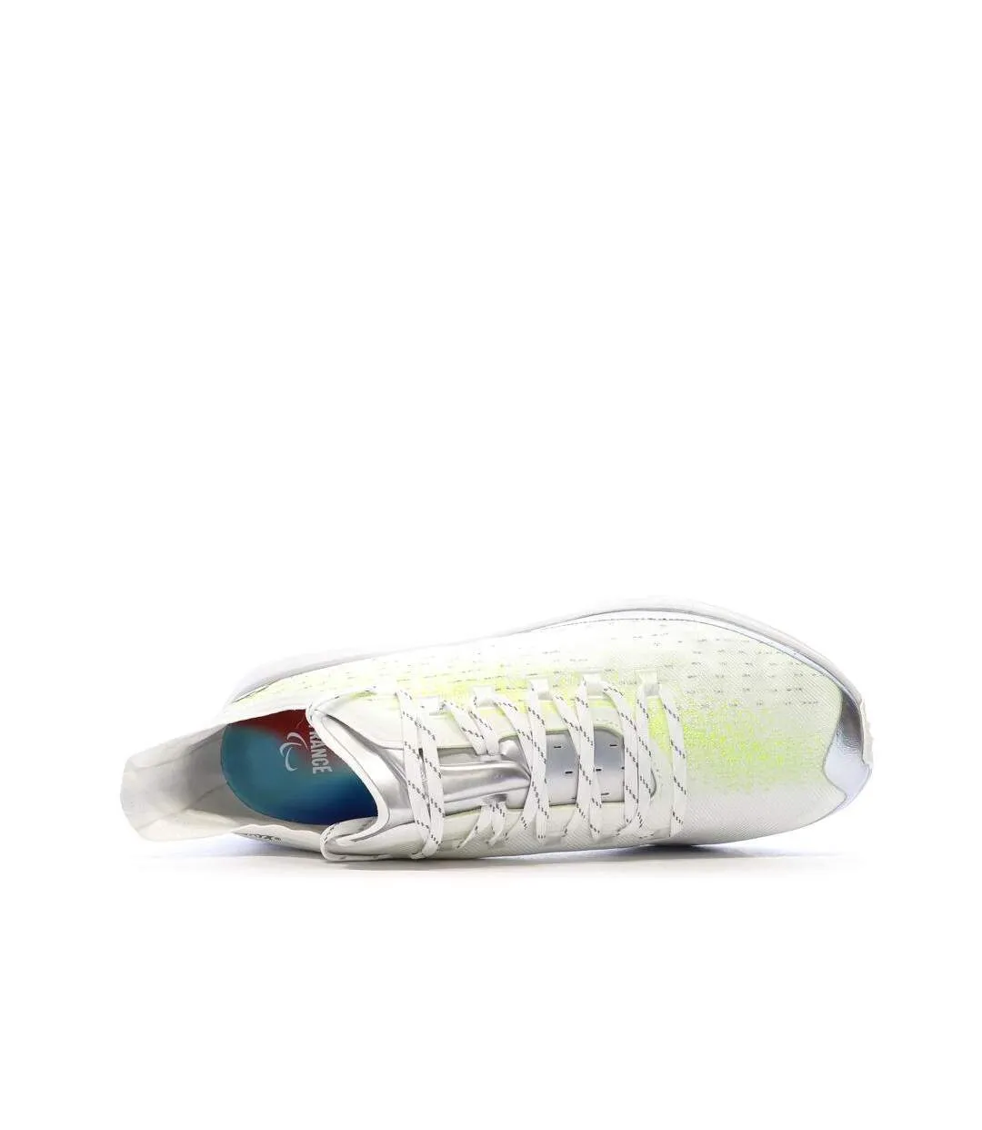 Baskets blanches/jaunes homme le coq sportif r2024-4