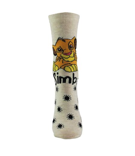 Ladies Disney Simba Socks | Novelty Lion King Socks | Disney Gifts for Her