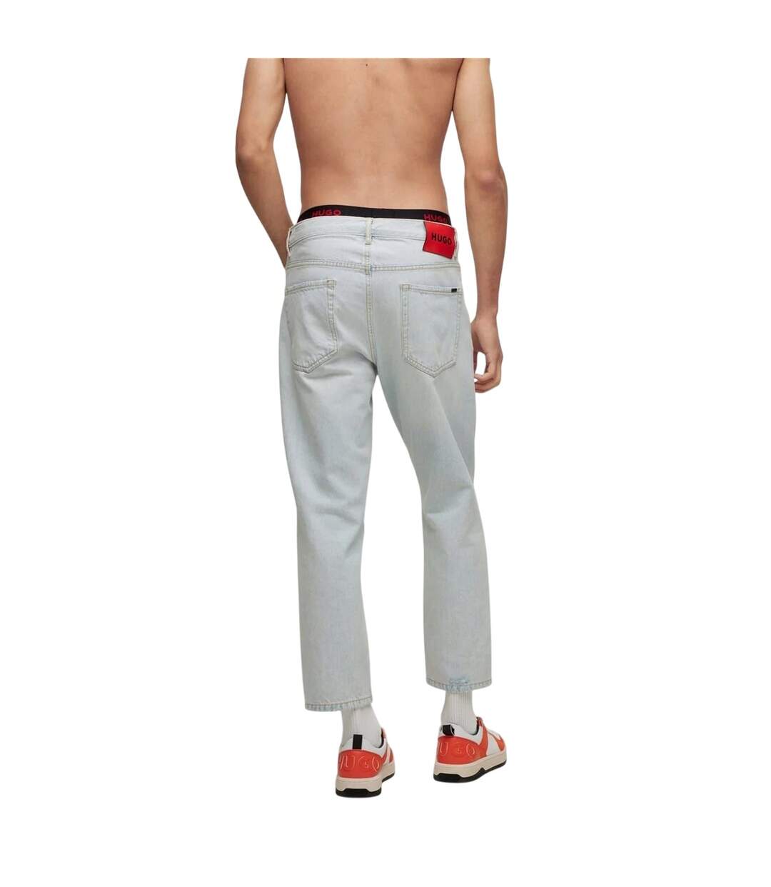Jean Homme Bleu Clair Hugo-3