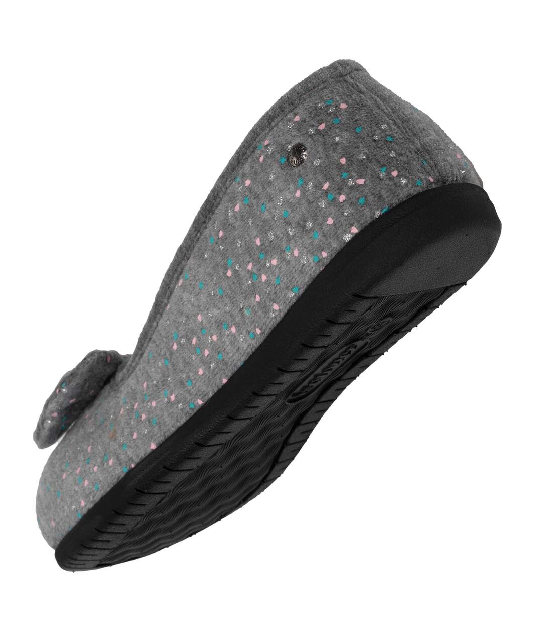 Isotoner Chaussons Ballerines femme souples, ultra confortables et légèrs, confort technologie everywear-5