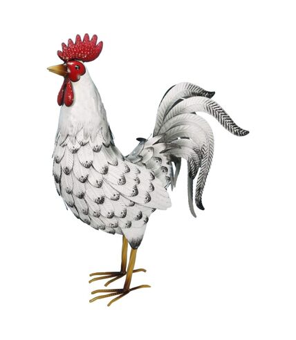 Coq décorarif en métal 53 cm