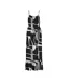 Robe noir/beige femme vero moda easy-3