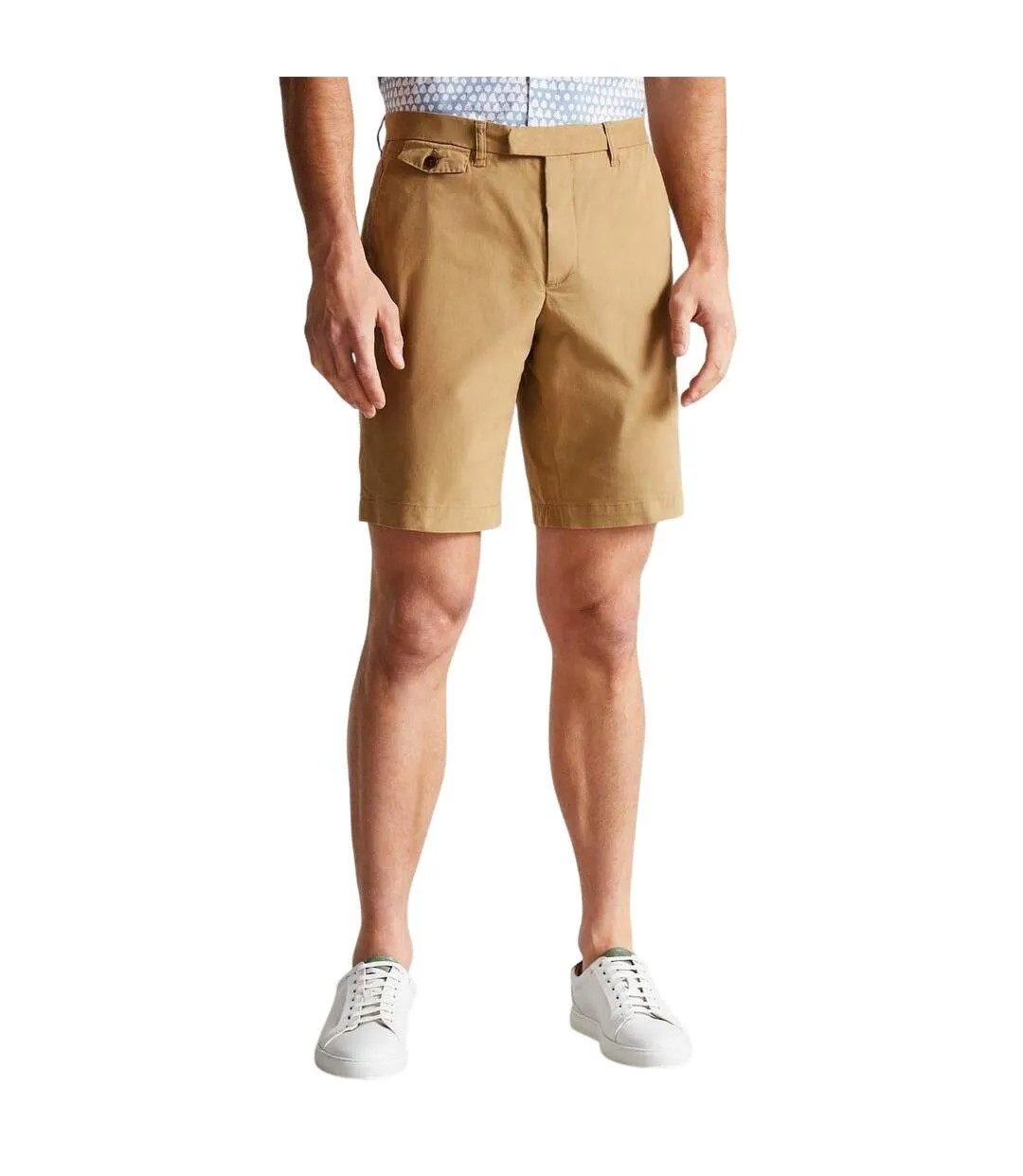 Mens Chino Shorts Tan Ted Baker-4