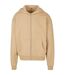 Veste À Capuche Homme Beige Build Your Brand-2