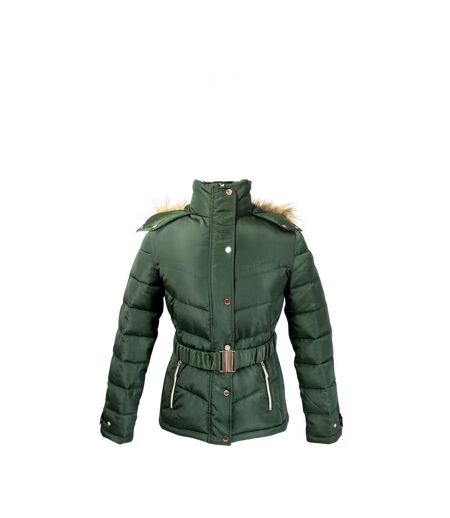 Coldstream Womens/Ladies Cornhill Quilted Coat (Fern)