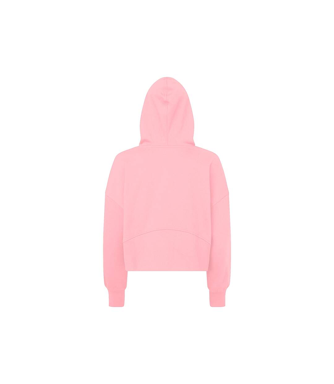 Womens/ladies half zip hoodie light pink TriDri-2