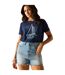 Womens/ladies Filandra Vx Sailboat T-shirt Navy Regatta-1