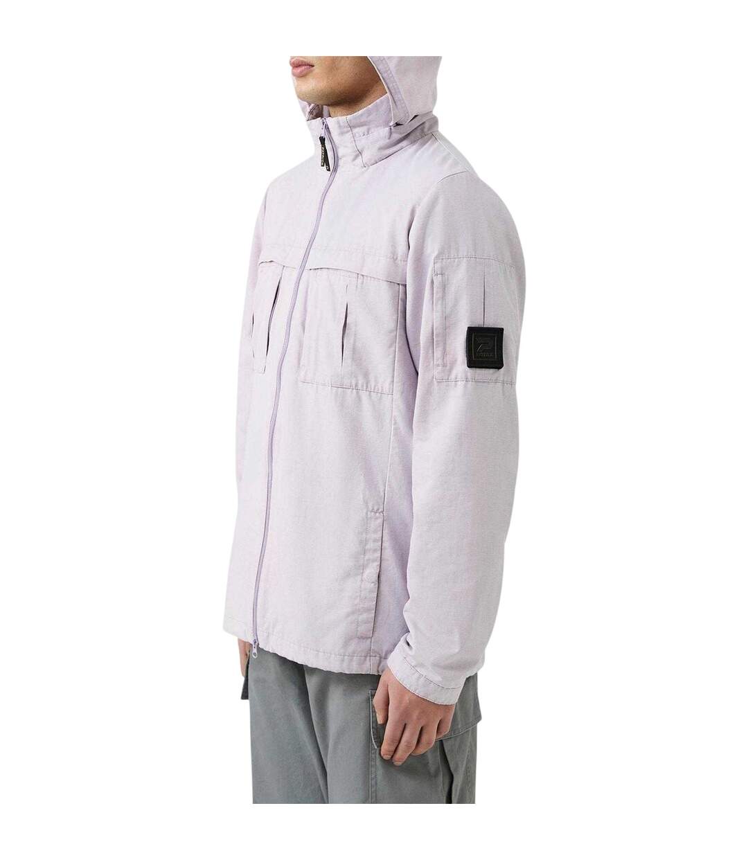 Mens Harley Full Zip Jacket Lilac Patrick-4