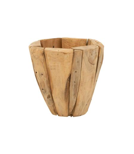 Cache-Pot en Bois Jack Teck 30cm Naturel