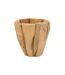 Cache-Pot en Bois Jack Teck 30cm Naturel-1