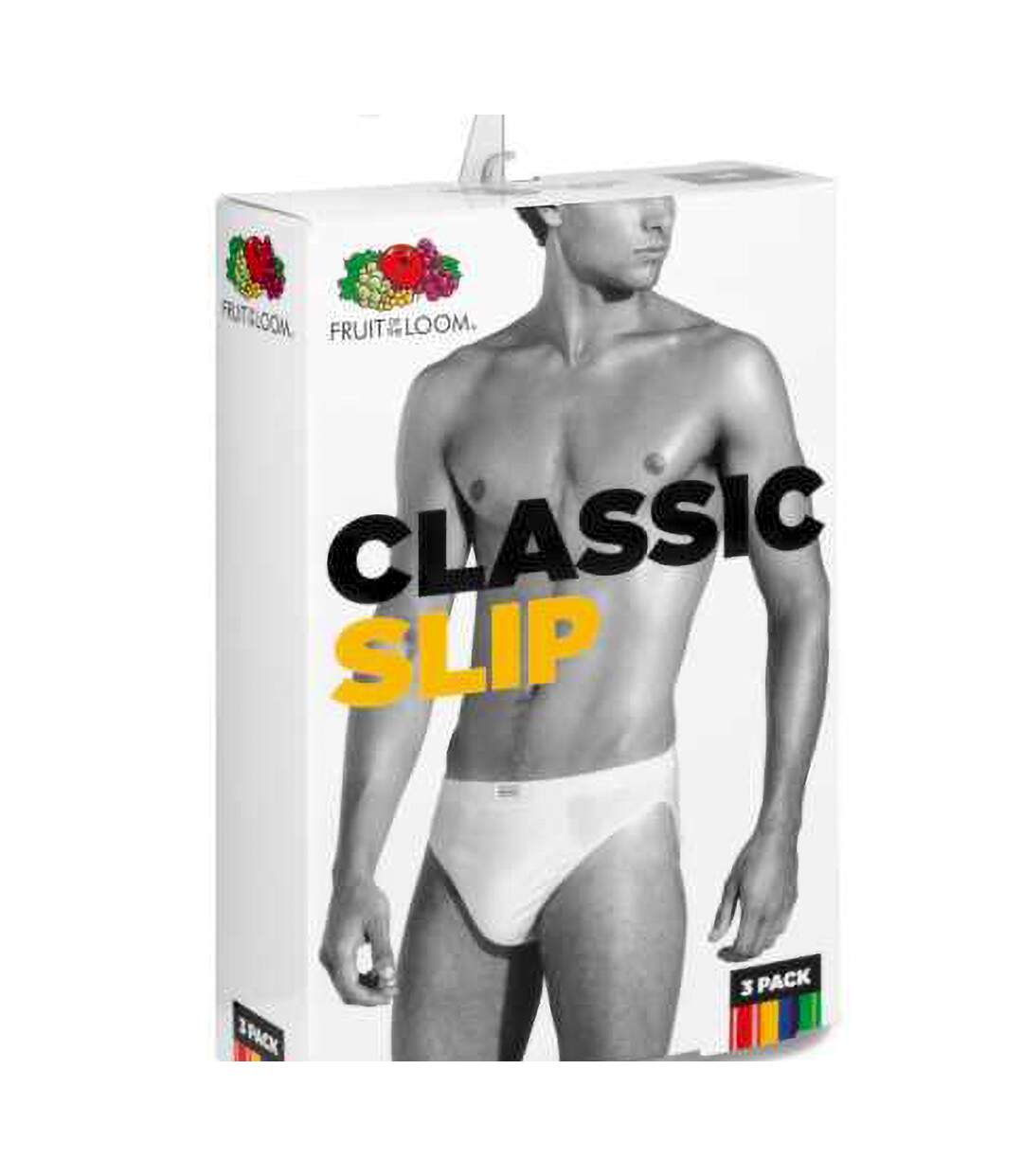 Fruit of the Loom Classic slip 3 pack Blues S at  Men's Clothing store