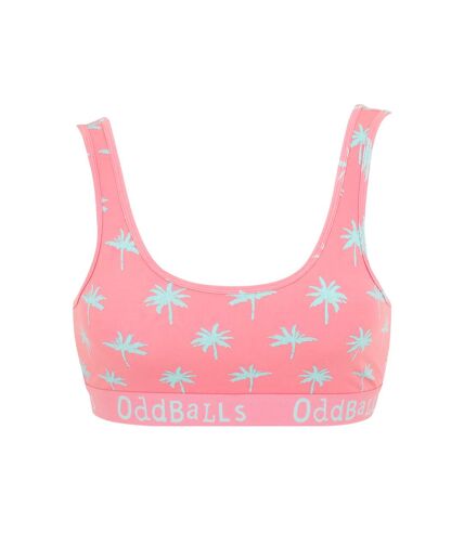 Brassière life's a beach femme rose OddBalls