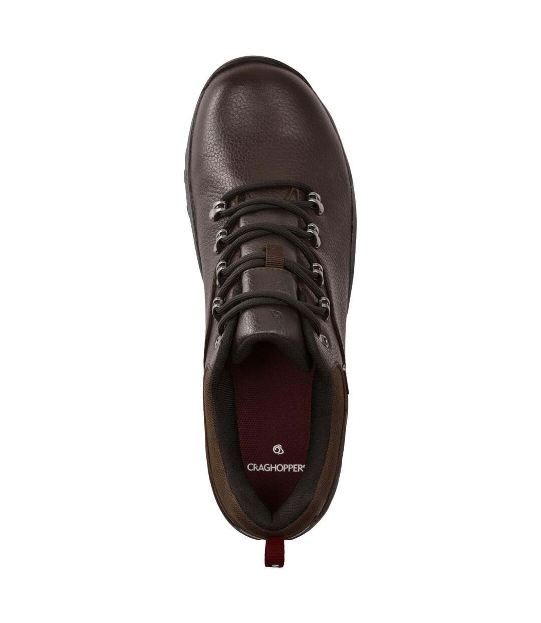Mens newhide lite walking shoes mocha Craghoppers-2