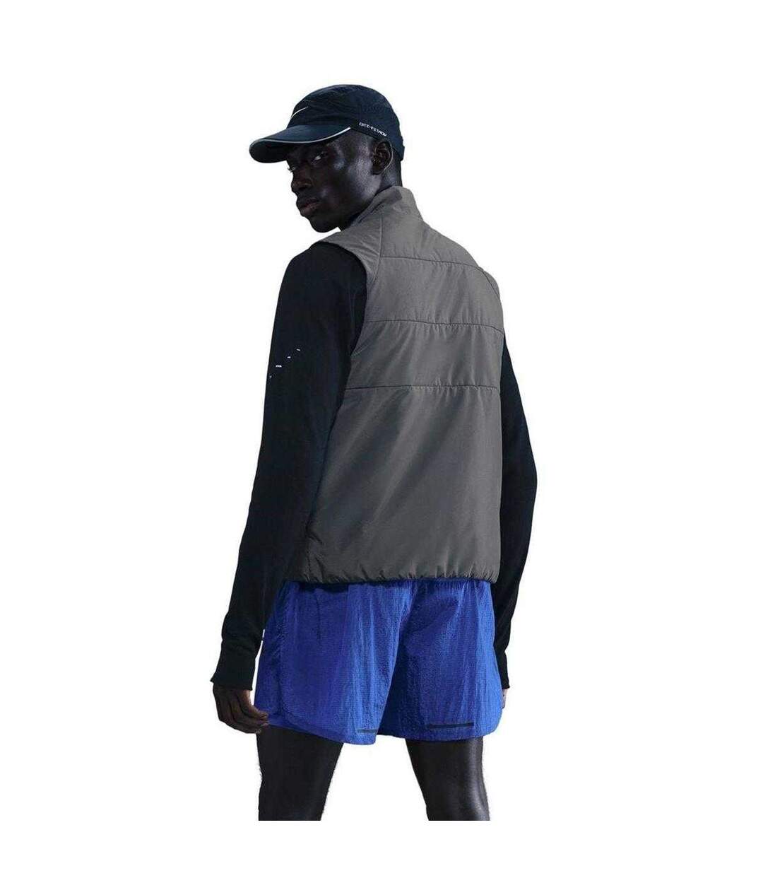 Mens Running Reflective Vest Reflective Silver Nike-3