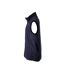 Unisex Adult Basic Polar Fleece Vest Top Dark Navy Clique-3