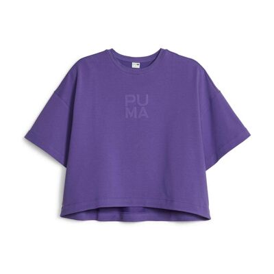 T-shirt Violet Femme Puma Infuse Relaxed - L