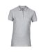 Gildan Womens/Ladies Premium Cotton Sport Double Pique Polo Shirt (Sport Gray (RS))