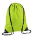Sac De Gym 11 Litres Taille Unique Vert Citron Bagbase-1