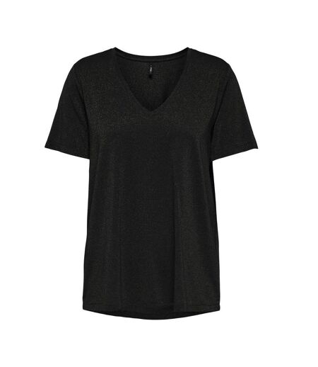 T-shirt noir femme only harlyy