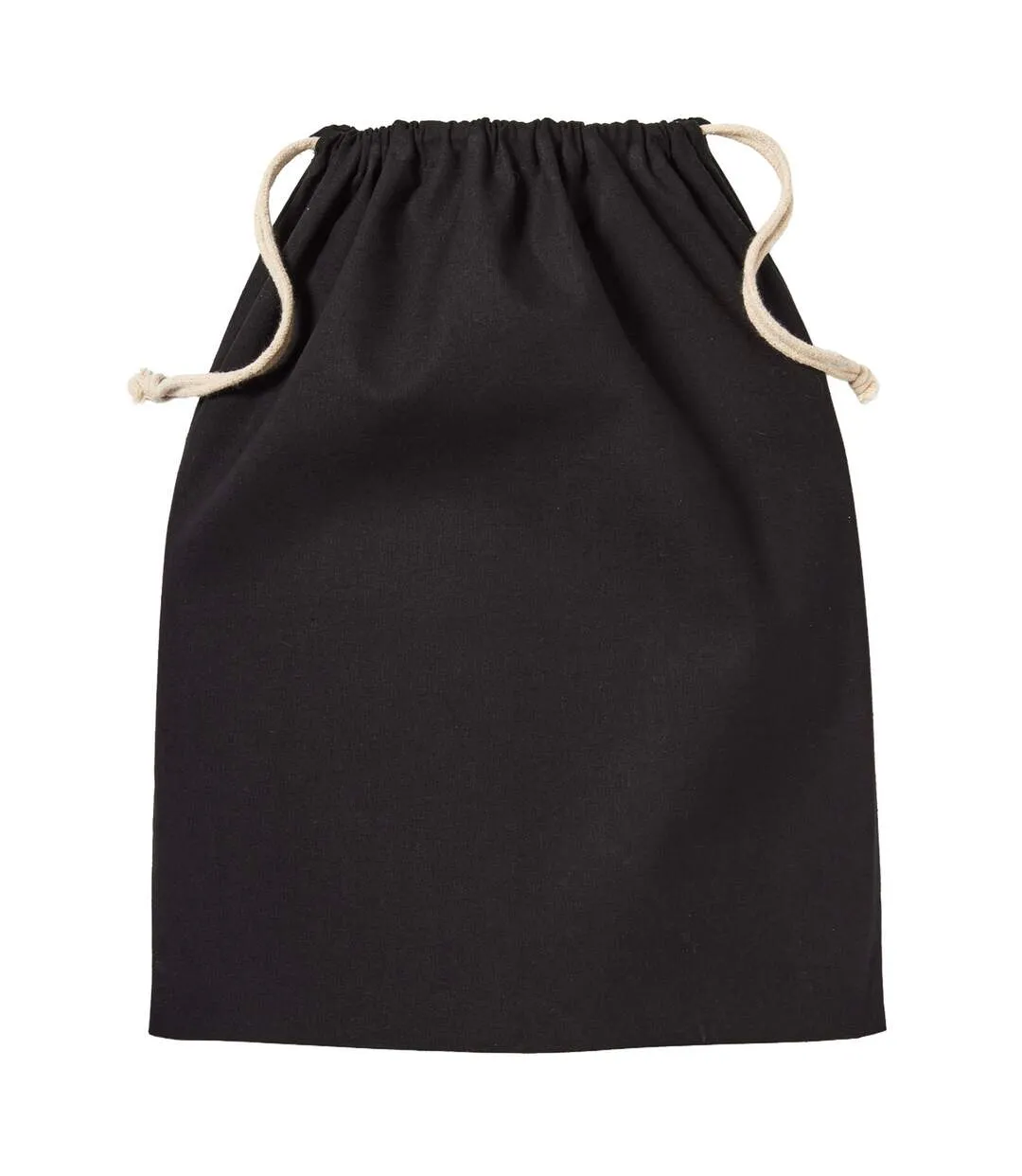Sac À Cordon Motif/style Uni M Noir Nutshell-1