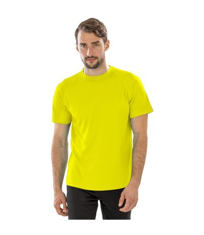 T-shirt Aircool Homme Jaune Fluo Spiro