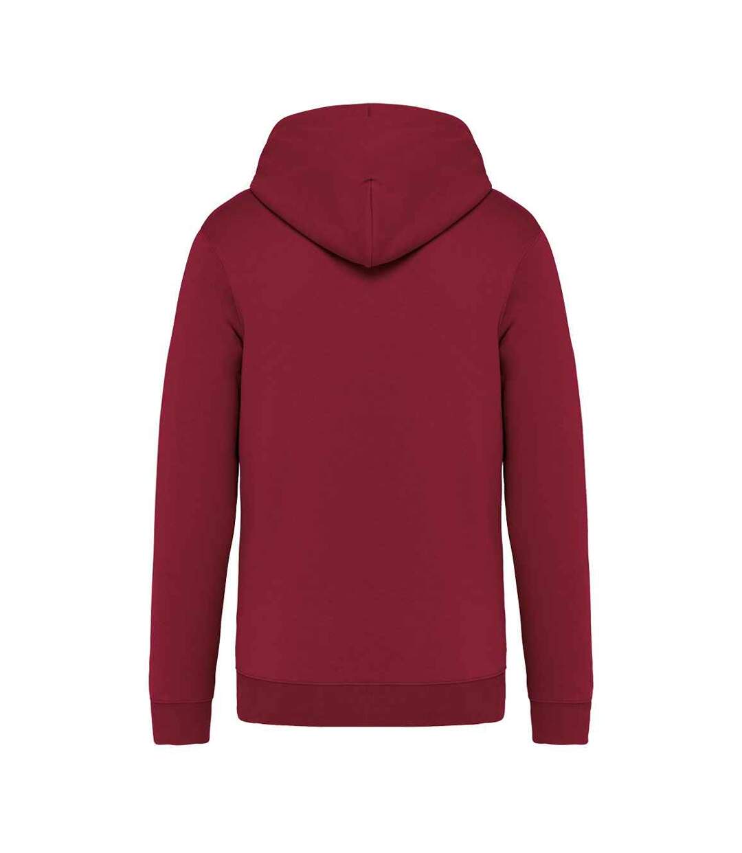 Unisex Adult Full Zip Hoodie Hibiscus Red Native Spirit-2