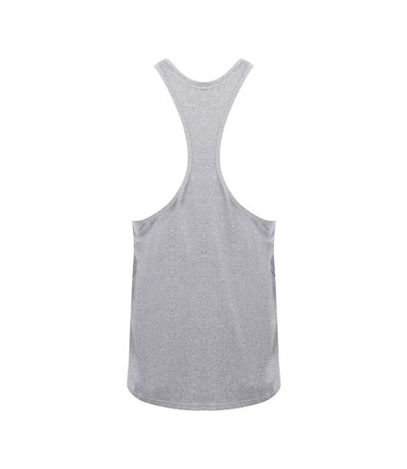 Tanx Mens Vest Sleeveless Vest Top / Muscle Vest (Heather Grey) - UTRW2869