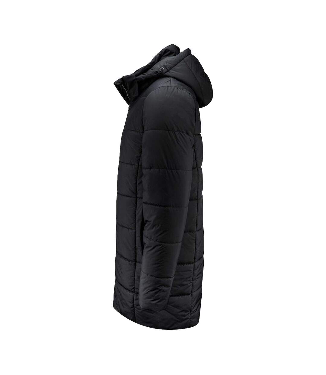 Mens Nordmont Long Jacket Black James Harvest-3
