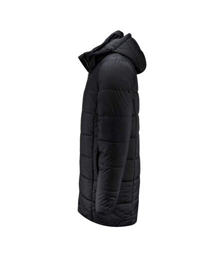 Mens Nordmont Long Jacket Black James Harvest
