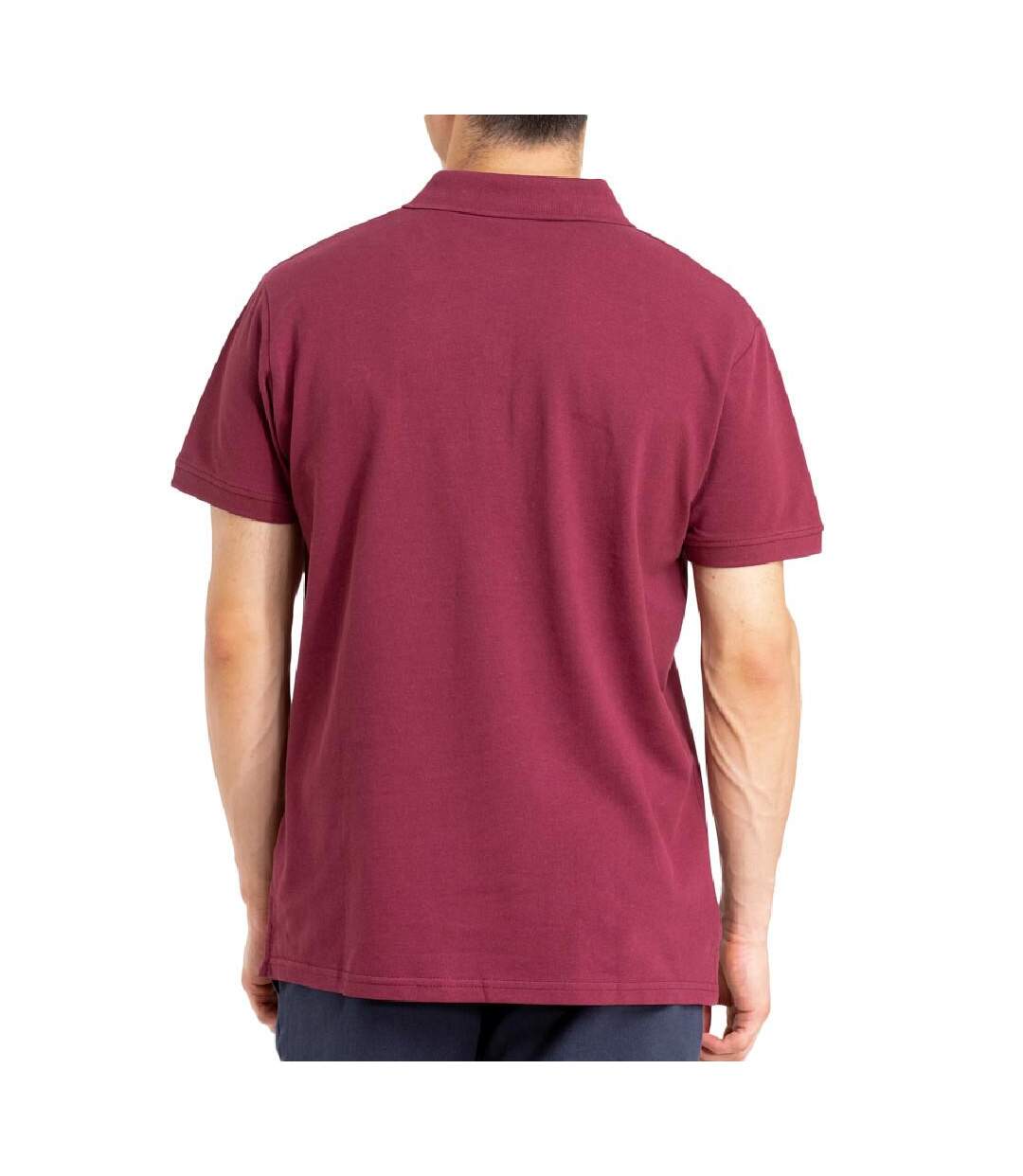 Polo Bordeaux/Marine Homme Sergio Tacchini Iconic - S-2